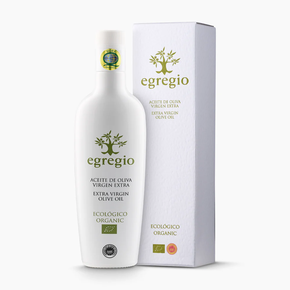 Oleoestepa Egregio Organic w/ Box — Hojiblanca, Arbequina, Picual from Estepa PDO, Andalusia