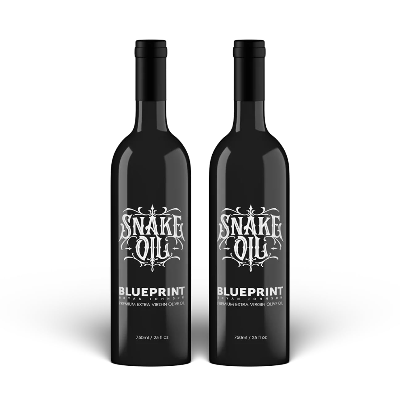 Blueprint Bryan Johnson Snake Oil, High Polyphenol Extra Virgin Olive Oil (400+ mg/kg) — Koroneiki from California